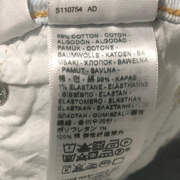 Levi's Jeans Women's 27 Wedgie Straight Leg Button Fly Big E Premium Denim - Picture 5 of 9